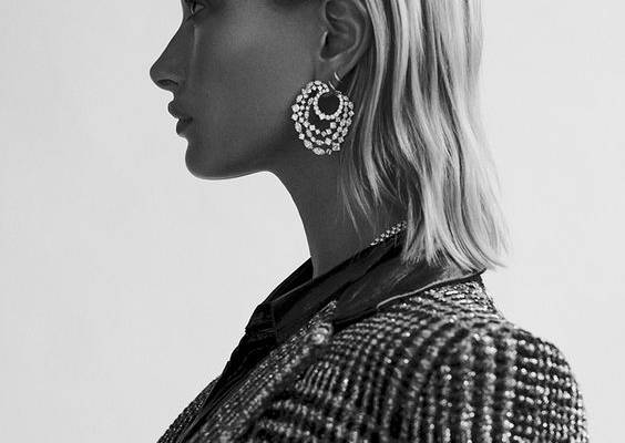 Hailey Baldwin Delivers Opulence for Vogue Arabia