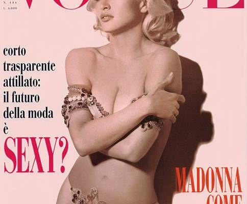 Madonna Throughout the Years in Vogue