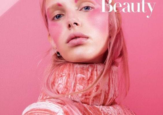 Jessie Bloemendaal Wears Pink Beauty Lensed By Lacey For Vogue Japan Beauty October 2018