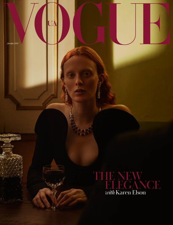Karen Elson Throughout the Years in Vogue