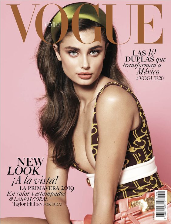 Taylor Hill covers Vogue Mexico March 2019 by Phil Poynter – fashionotography