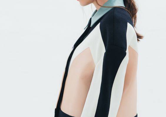 J Moon is womenswear label based in London. Designer Jinhee Moon graduated from London College of Fashion in 2014. Jinhee was the one of twenty seven finalists chosen to present collection at the LCF 2014 BA Press show and was the winner of 'The Best Directional Use of Colour