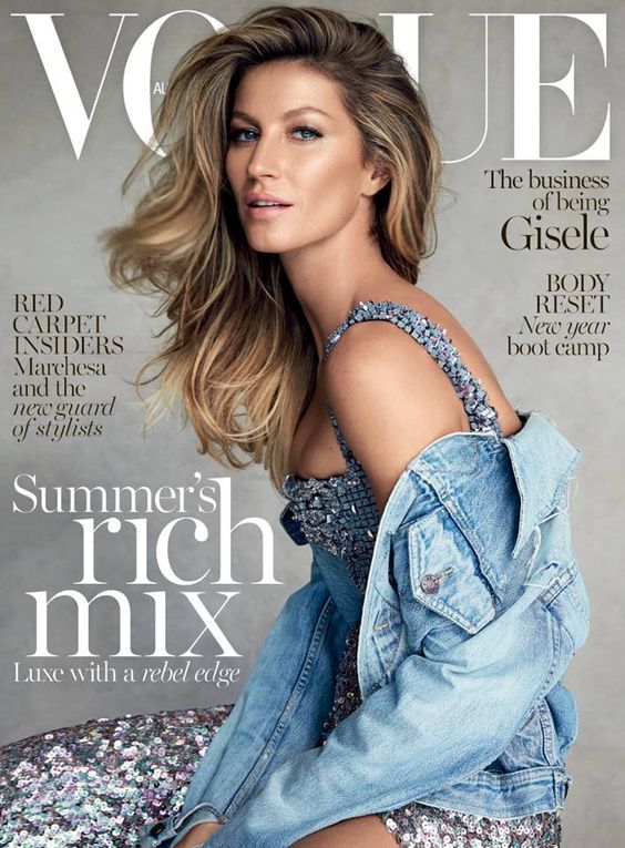 Gisele Bundchen Wears Denim