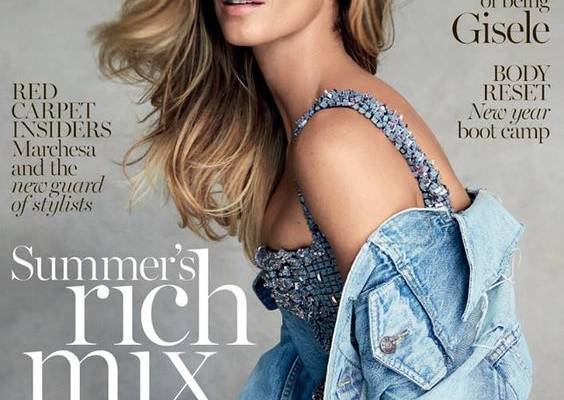 Gisele Bundchen Wears Denim