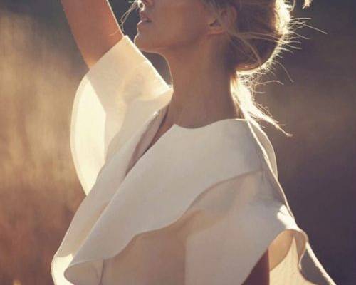 Anja Rubik | David Bellemere | Vogue Paris November 2012 — Anne of Carversville