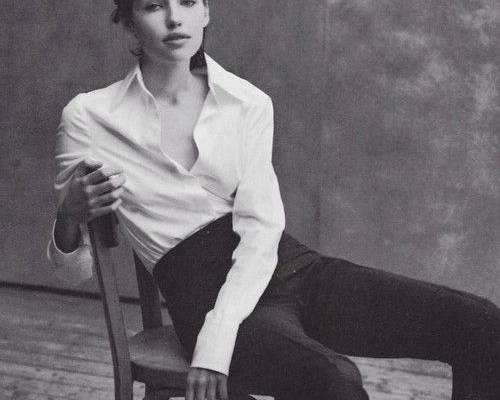 erichcanvogue:    petrole: Portrait Report, Caroline Eggert by Peter Lindbergh for Vogue Italia May 1997