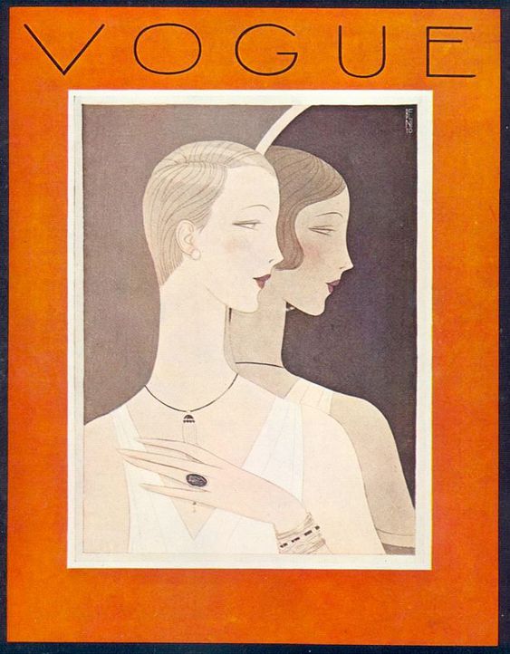VOGUE 1926 Artist: Eduardo Garcia Benito Benito did a number of Art Deco style covers for Vogue in the 1920′s.