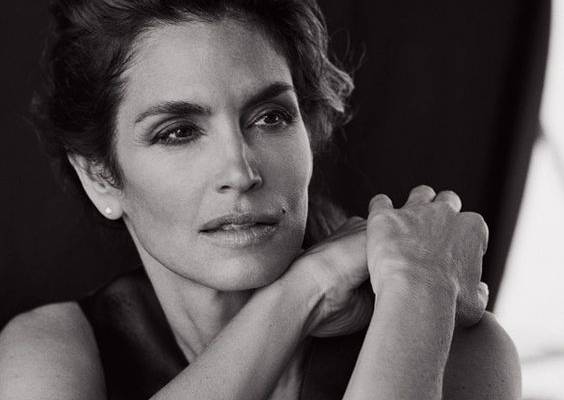 Cindy Crawford by Peter Lindbergh for Italian Vogue, Sept. 2015