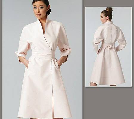 Vogue Patterns 1239 Misses' Dress and Belt