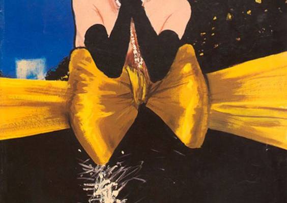 Gruau, June/July 1985 Vogue Cover