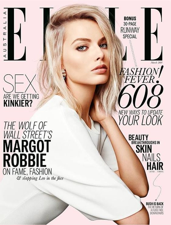 Margot Robbie for ELLE Australia, March 2014