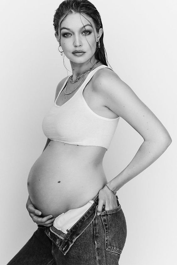 The Latest Portraits From Gigi Hadid’s Ethereal Maternity Shoot Show The Model In A New Light | British Vogue