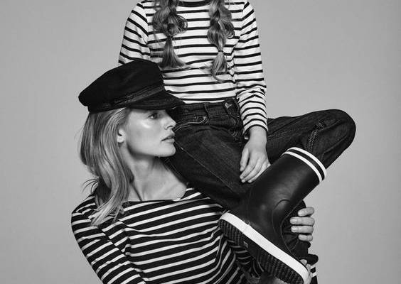 Edita Vilkeviciute Shares Mini-Me Looks Lensed By Chris Colls For Vogue Paris October 2018 — Anne of Carversville