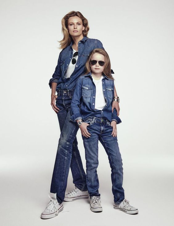 Edita Vilkeviciute Shares Mini-Me Looks Lensed By Chris Colls For Vogue Paris October 2018 — Anne of Carversville