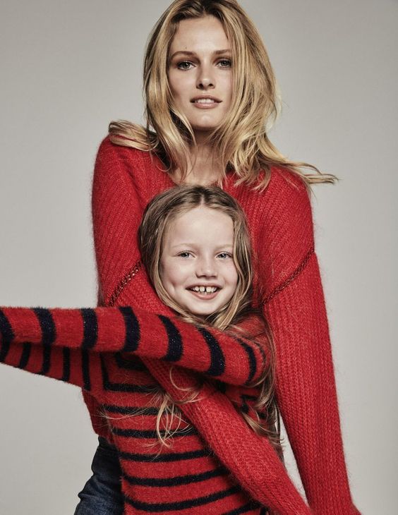 Edita Vilkeviciute Shares Mini-Me Looks Lensed By Chris Colls For Vogue Paris October 2018 — Anne of Carversville