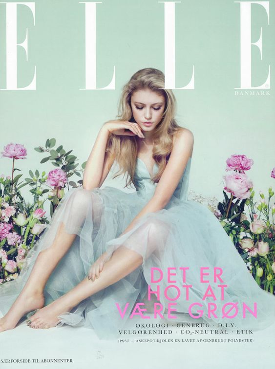 Retro På Repeat –  Photographer Olivia Frolich captures Slovakian fashion model Lucia Jonova (Exit Model Management) in delicate spring pastels and florals for the April 2013 cover shoot of Elle Denmark. The blonde belle dons a wardrobe full of designer labels including Gucci, Hermes, Rika and Louis Vuitton selected by stylist Mie Juel. Enjoyed this …