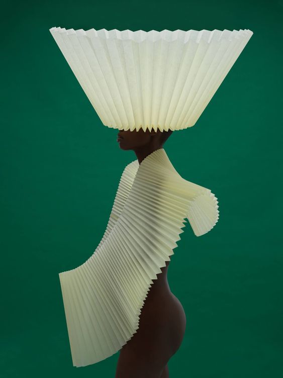 Gavin Goodman | Pleating Paper into Sculptural Headwear