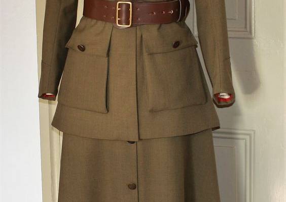 Reproduction of a Women’s WWI Motor Corps of America Uniform