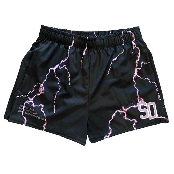 WOMENS LIGHTNING SHORTS | SeeingDreams