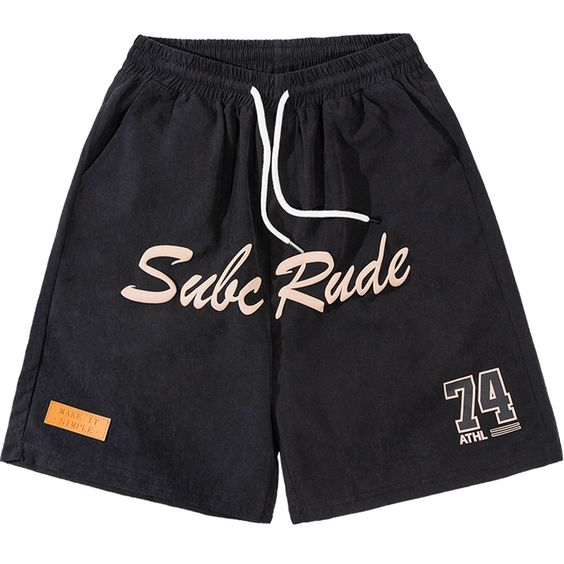 The cotton shorts are a summer closet staple! Our high street shorts with letter print make for a classic street style that is so easy to wear. Material: high-quality cotton, durable while comfortable and breathable, quick-dry and moisture-wicking provide you all-day cool and stretchy comfort. Design: Loose fit short with letter print, side zipper pocket, adjustable drawstring and loose fit provide added comfort. Style: The hip hop style shorts for young men and women, great for any type of exer