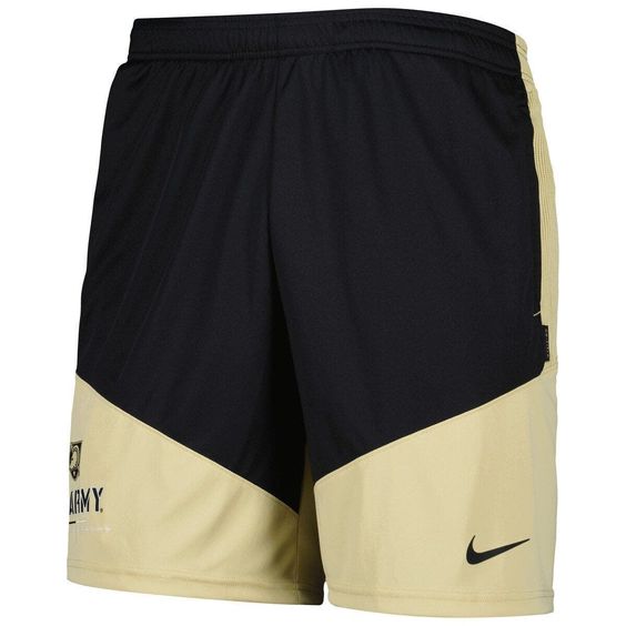 Boost your collection of Army Black Knights apparel by adding these Player shorts from Nike to your rotation. The Dri-FIT technology and elastic waistband work together to give you your desired fit while keeping you cool and dry. Heat-sealed team graphics on the front let you make your Army Black Knights fandom loud and clear. Elastic waistband with drawstring Officially licensed Dri-FIT technology wicks away moisture Imported Heat-sealed graphics Machine wash, tumble dry low Brand: Nike Materia