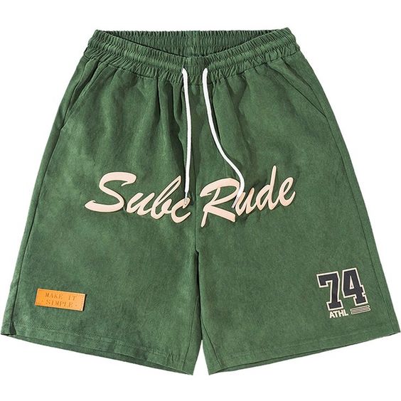 men short pants on trendy