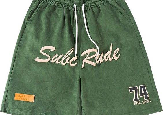 men short pants on trendy