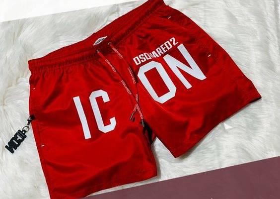 DSQUARED2 NEW MODEL FOR MEN RED SHORT - SMALL