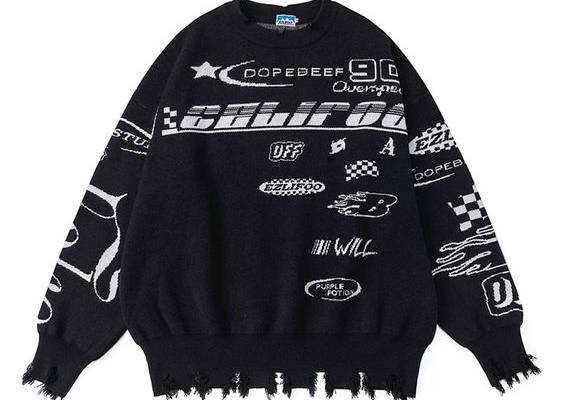 Material Composition: Acrylic Material: Acrylic M: Length - 69cm/ Bust - 122cm/ Shoulder - 62cm/ Sleeve - 56cm L: Length - 71cm/ Bust - 126cm/ Shoulder - 63cm/ Sleeve - 57cm XL: Length - 73cm/ Bust - 130cm/ Shoulder - 64cm/ Sleeve - 58cm