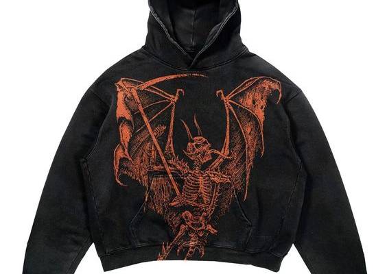 Introducing the Vintage Streetwear Skull Demon Black Oversized Hoodie Sweatshirt - the ultimate addition to your streetwear wardrobe. This hoodie features a bold and striking skull demon graphic, adding a touch of edge to your look. The black colorway is perfect for pairing with a range of outfits, while the oversized fit adds an extra level of comfort and style. Not only is this hoodie stylish, but it's also practical and comfortable. Made from high-quality materials, the soft and breathable fa