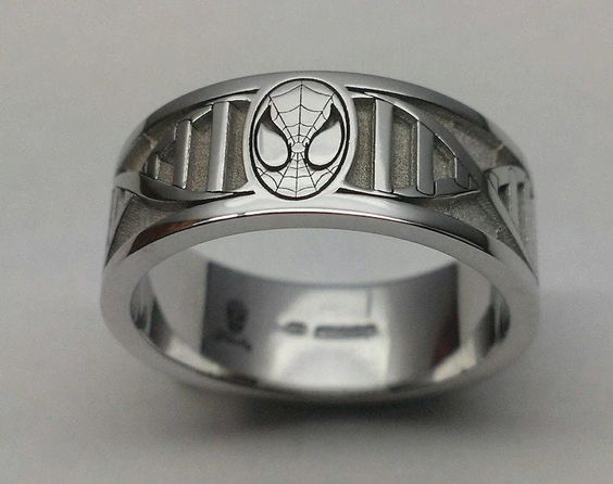 “Spiderman Ring-Andrew Garfield Spiderman-Brass Ring-Sterling Silver Ring-Marvel Spiderman Ring-Cosplay Ring-Cosplay Jewelry-Gift For Him —>Ring details: – Theme: Statement