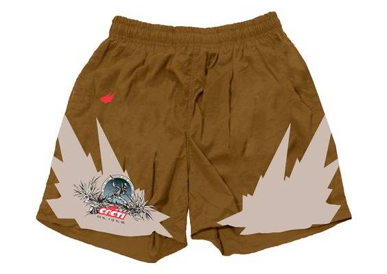 Men's Travis Scott Cacti Heritage Soccer Short II in Tan