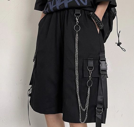 Pant Style: Straight Material: Cotton Material: Polyester Fit Type: LOOSE Length: Knee Length Pattern Type: Solid Front Style: Flat Fabric Type: Broadcloth Closure Type: Elastic Waist