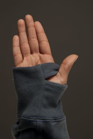 Monday Morning Inspiration/Thumb Holes