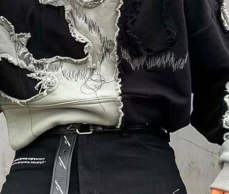 E.O fashion ootd outfit inspo inspiration y2k aesthetic vibes monochromatic monochrome