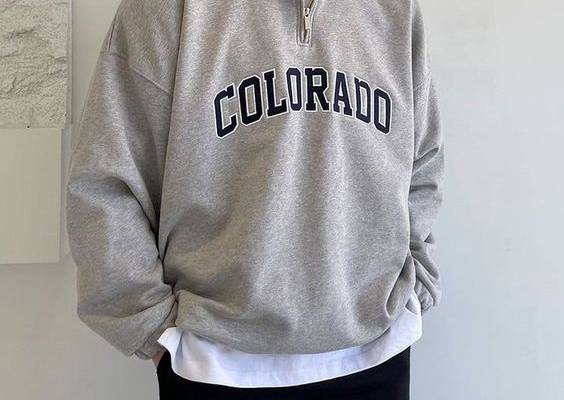 RT NO. 4100 HALF ZIP-UP COLORADO TURTLENECK SWEATER