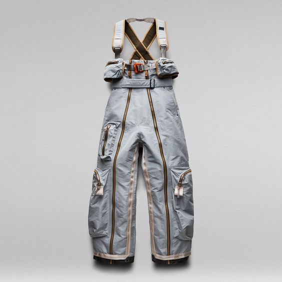 E Dungaree Pants | Light blue | G-Star RAW® US