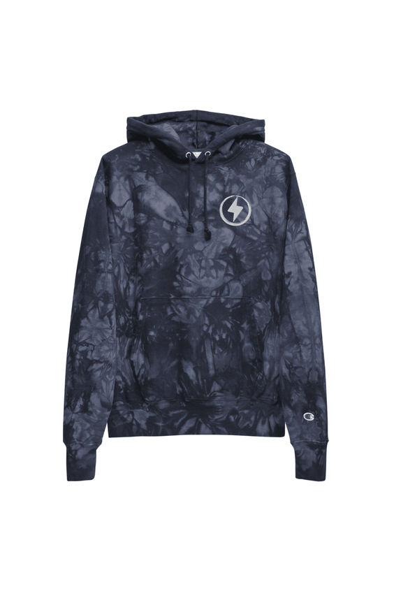 If you’re looking for a trendy, one-of-a-kind clothing item, this Champion tie-dye hoodie is the one! It’s almost impossible to create two similar items during the garment-dyeing process, so every piece has a unique touch to it.