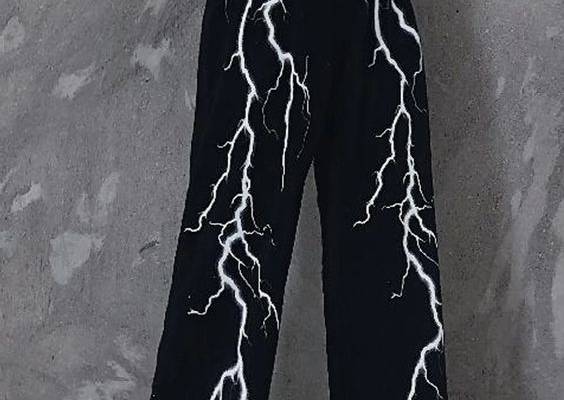 Thunder Lightning Gothic Wide Leg Pants – Tomscloth