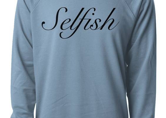 Selfish Loopback Terry Crewneck Sweatshirt