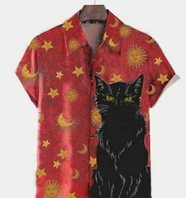 You can send us your favorite designs (graphic design, photo, text or description of the design you love). CUSTOMIZE!!! Your Name, Your Design,... Feel free to contact us! We have a lot of stock!!! My Store vanqtr_0 Black Cat Hawaiian 3D Unique Beach Hawaiian Shirts Summer Short Sleeve Us Size You can send us your favorite designs (graphic design, photo, text or description of the design you love). CUSTOMIZE!!! Your Name, Your Design,... Feel free to contact us! We have a lot of stock!!! All of