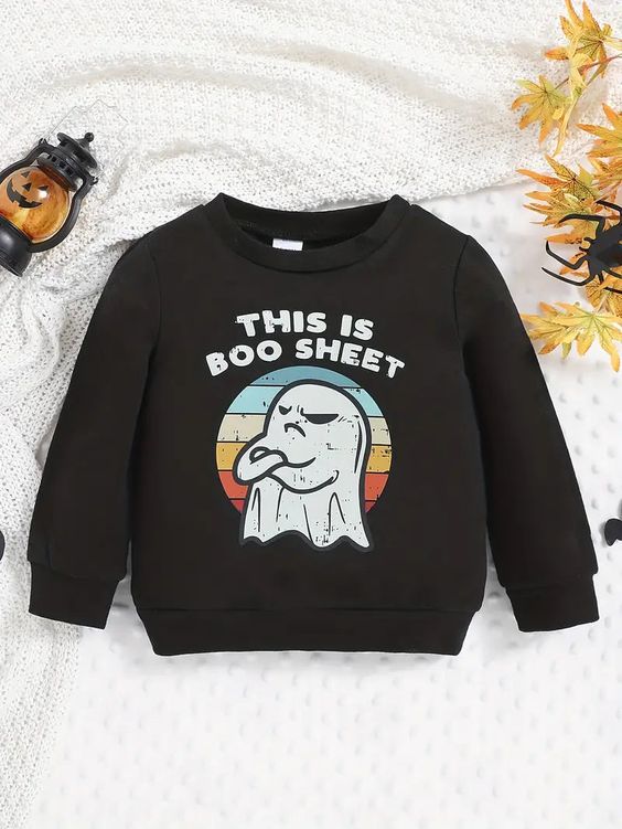 Halloween Sweatshirt – This is Boo Sheet