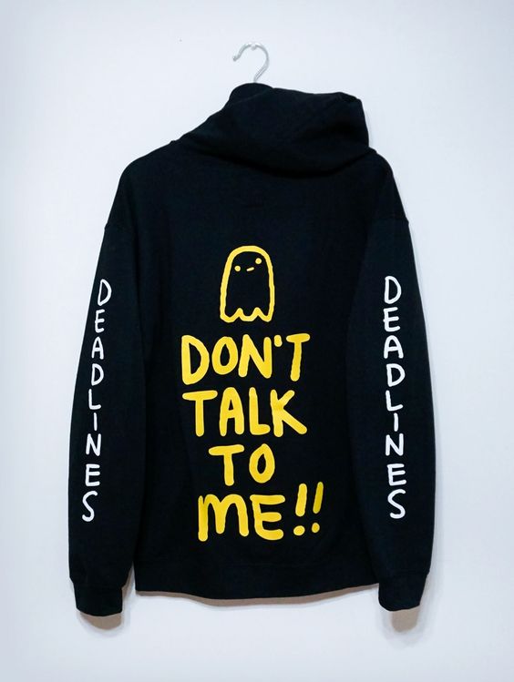 DEADLINES zipper hoodie – ohmonah