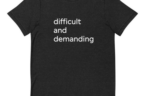 Here's a funny tshirt that let's everyone know from the drop what to expect.  Why waste time?  😆