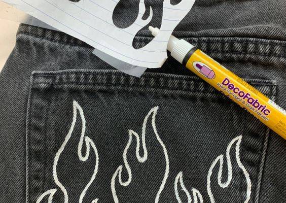 CUSTOM JEANS DIY - valemoods