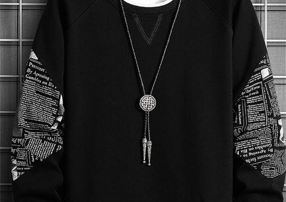 Gender: Men'sStyle: Cool, CasualSports Clothing Sub Category: Pullover SweatshirtNeckline: Round NeckFabric: PolyesterSleeve Length: Long SleevePattern: Color BlockSeason: Winter