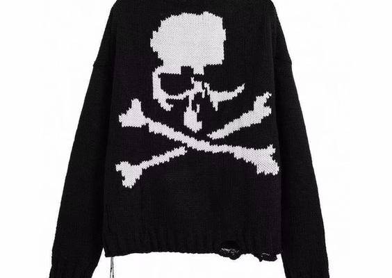 PRICES MAY VARY. 100% Wool Pull On closure Hand Wash Only Normal size, buy with confidence Material: 80% polyester   20% wool, very soft Gothic sweater, perfect for street fashion Hand washing is recommended. If you have any questions, please contact us, we will serve you within 24 hours style type: dark
Colors: Black
Category: Sweater
Collar type: round neck