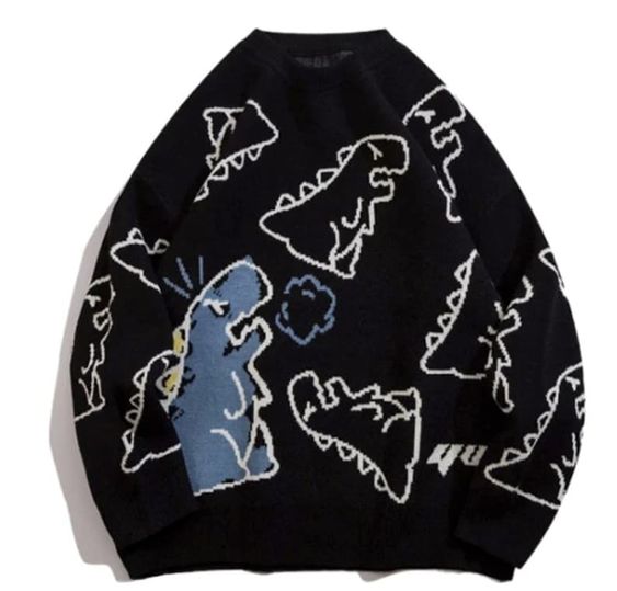 Vintage Dinosaur Sweater Multiple Colors HIGH QUALITY – Etsy