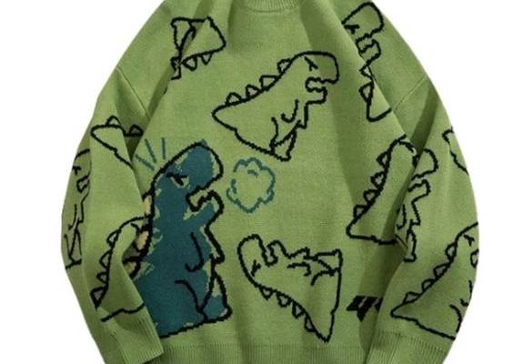 The perfect vintage sweater of dinosaurs. High quality materials and very soft! Please keep in mind that the sweater fits smaller