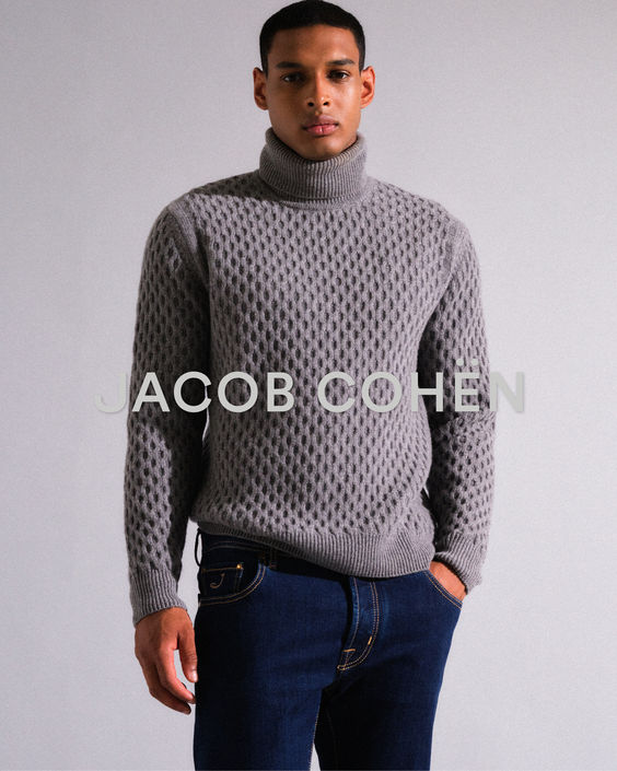 Discover Jacob Cohën Fall Winter 2023 Collection: mixing JC signature denim with workwear and varsity elements.